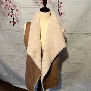 Romeo and Juliet faux fur sweater